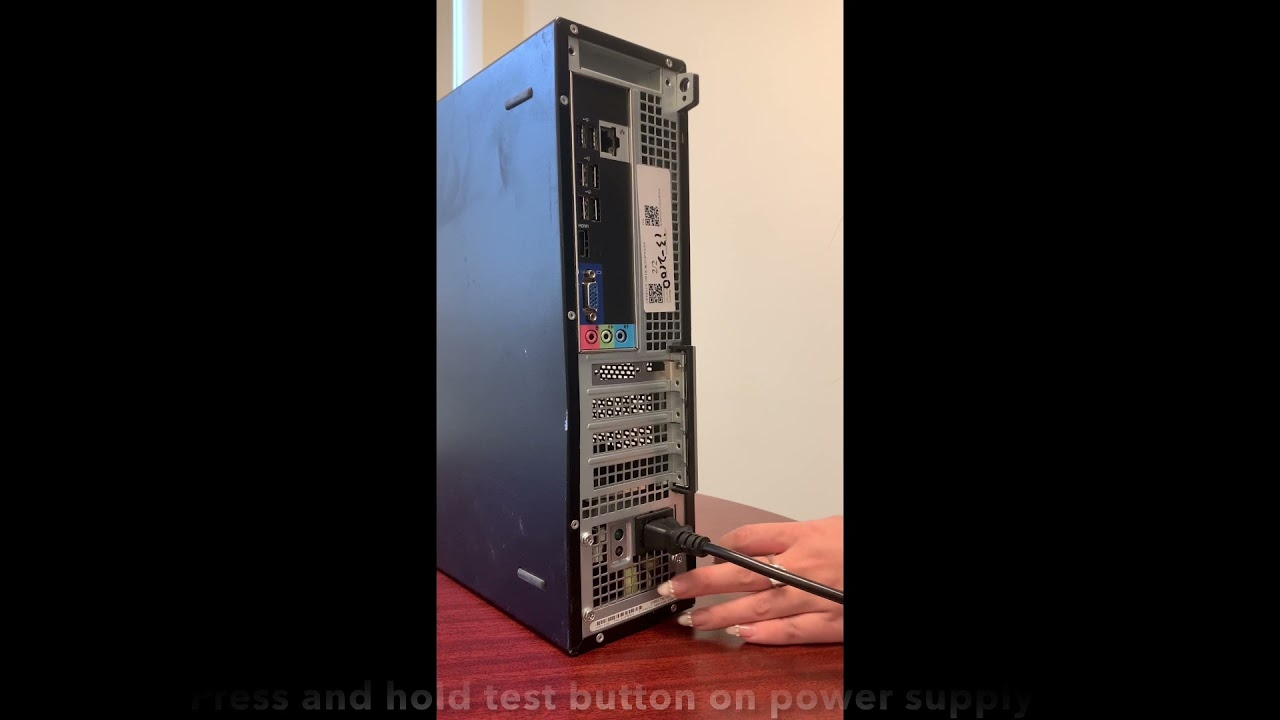 Dell Power Supply Build-in Self Test (BIST)