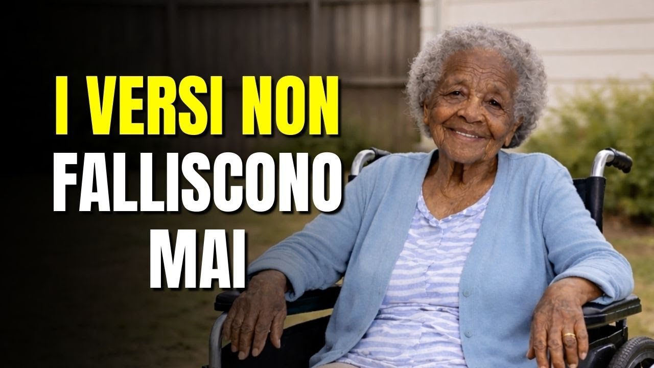 Ho 79 Anni... Dopo Una Vita So Che Questi 7 Versetti Non Falliscono Mai