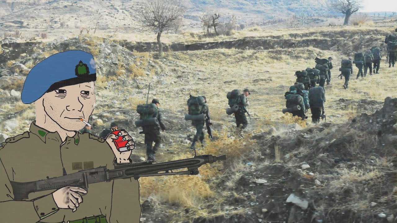 yıl 1993 güneydoğu'da mg3 kullanıyorsun