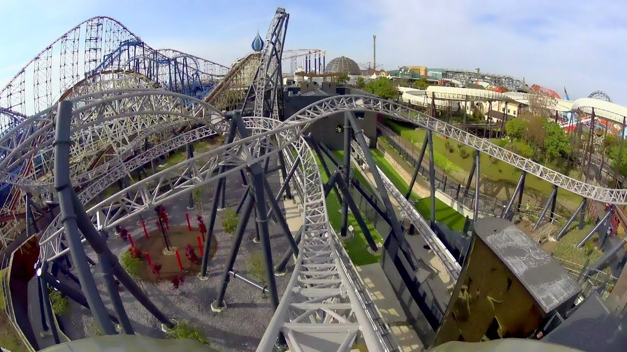Icon front seat on-ride HD POV Blackpool Pleasure Beach