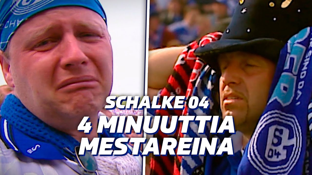 Bundesliigahistorian dramaattisin loppuratkaisu &ndash; Schalken nelj&auml;n minuutin mestaruus