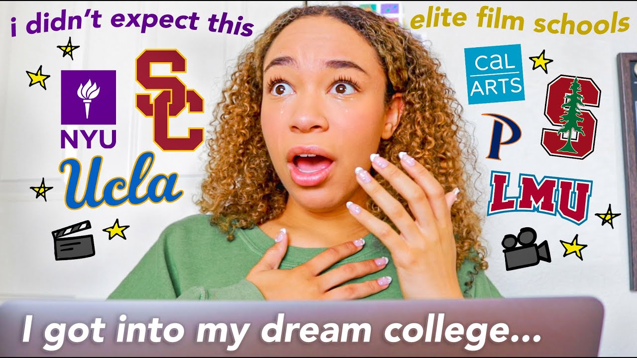 College Decision Reactions 2022! *FILM SCHOOL EDITION* (USC, NYU, UCLA + Where I'm Attending!)