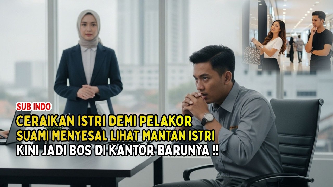 Ceraikan Istri Demi Pelakor,, Suami Menyesal Lihat Mantan Istri Kini Jadi BOS Di Kantor Barunya !!