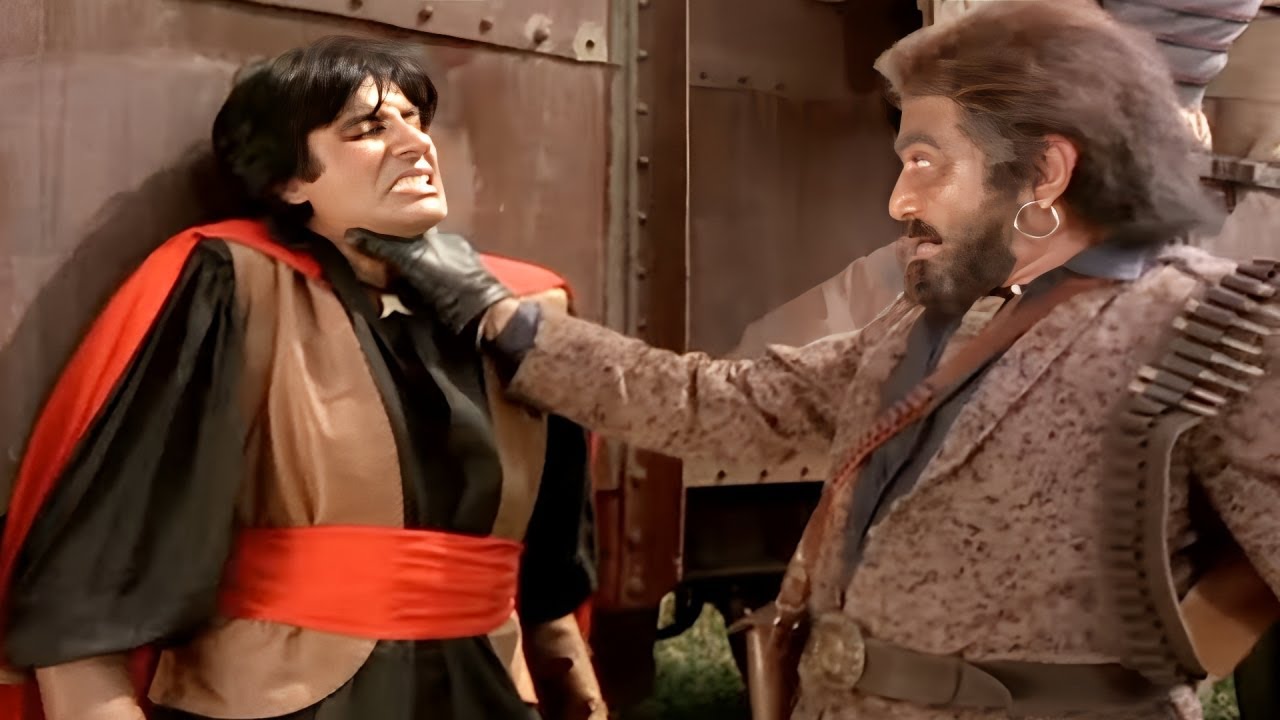 Amitabh Bachhan है खतरे में कौन करेगा उनकी मदद - Toofan Movie Scene 4K
