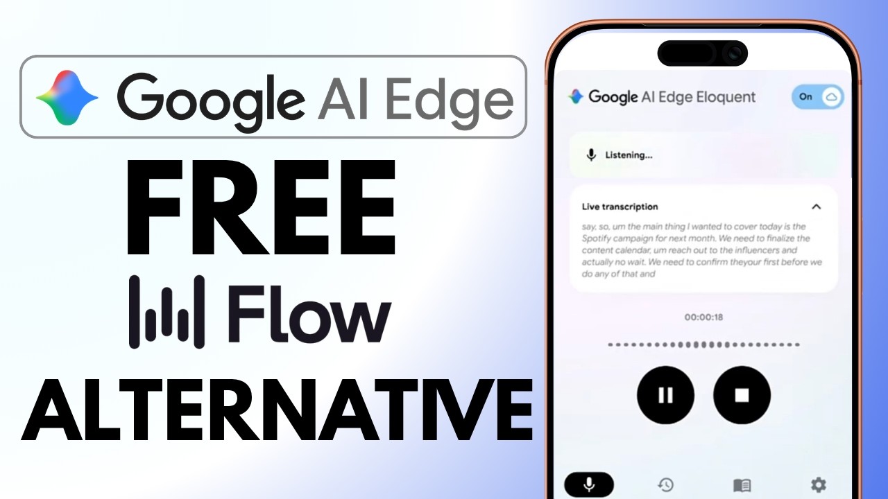 Как использовать Google AI Edge Eloquent (бесплатное приложение для диктовки с использованием ИИ)