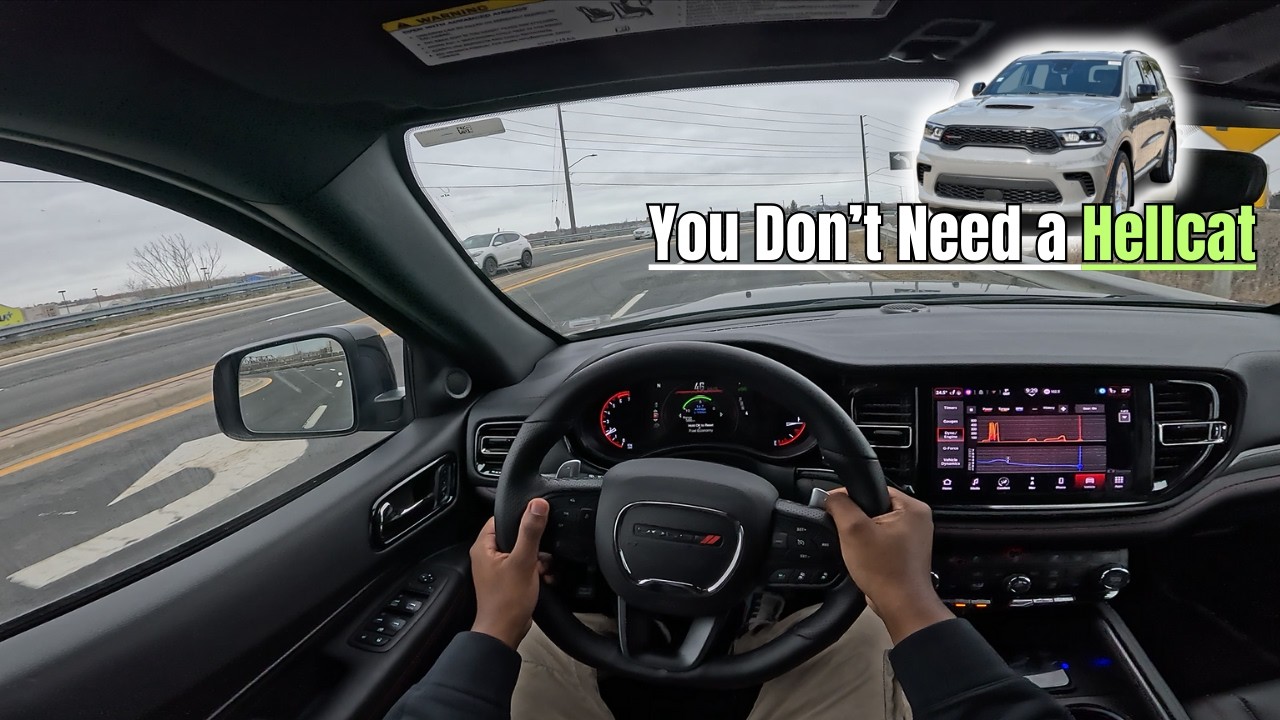 POV Каково это — управлять Dodge Durango V8 GT 2026 года?