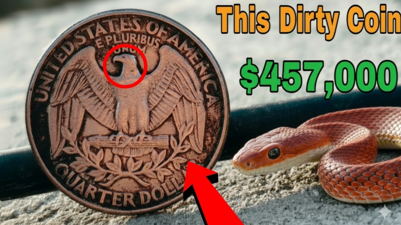 Most people Ignore These 6 Dirty Old Quarter Worth Money - One Just Sold for $457,000