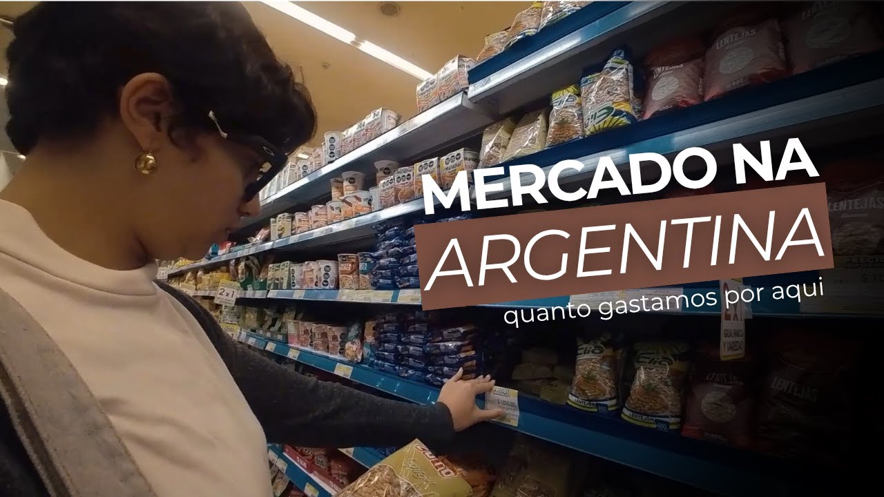 Quanto custa fazer mercado na Argentina 🇦🇷 | Vida real em Buenos Aires - EP#12
