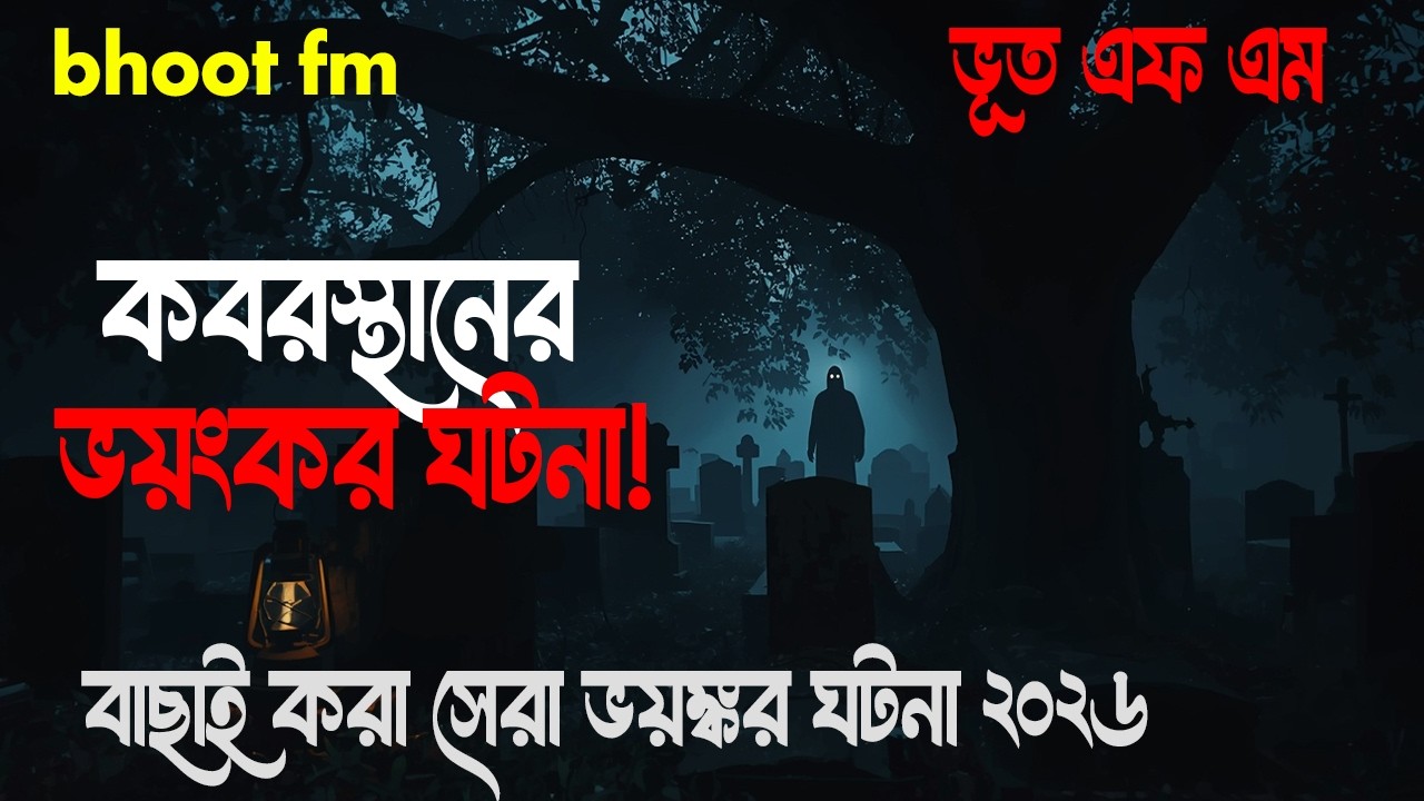 Bhoot Fm |আজিমপুর কবরস্থানে যা দেখা গেল! ভয়ঙ্কর ঘটনা | Bhoot Fm Email Episode #vutfm #bhootfm2025