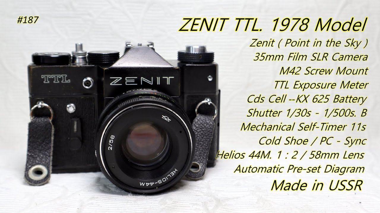 ZENIT TTL.  1978 Model