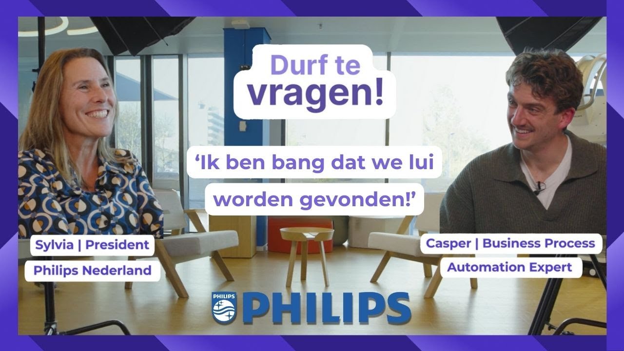 Gen Z gaat in gesprek met hun CEO | PHILIPS | Durf te vragen