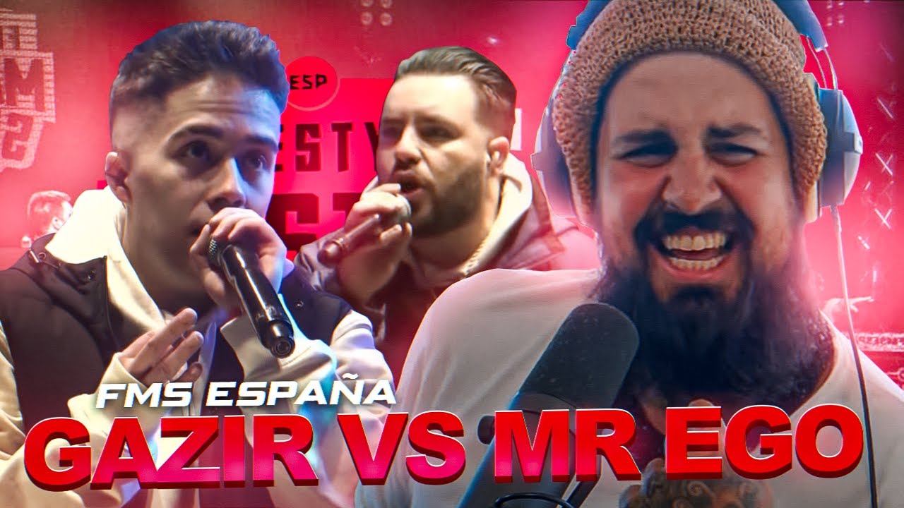 LO AMO PORQUE ES EL MEJOR | REACCION a MR EGO vs. GAZIR - FMS ESPAÑA 2022 J1