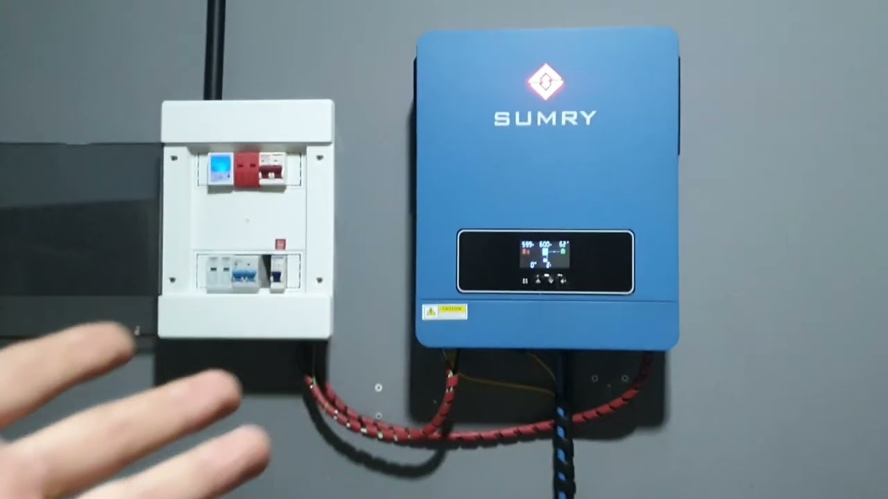 Tocando a casa toda com sumry 6.2kw até ar condicionado 😎
