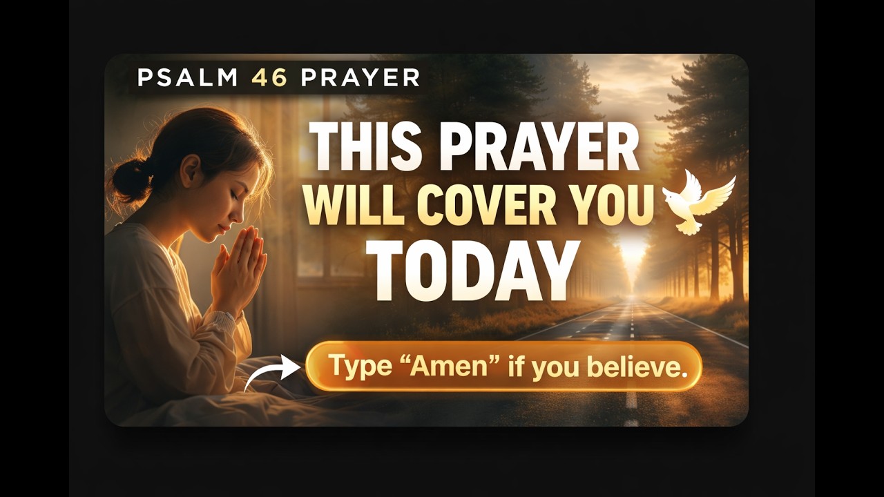 Psalm 46 Prayer for Strength | God Is Our Refuge and Help in Trouble