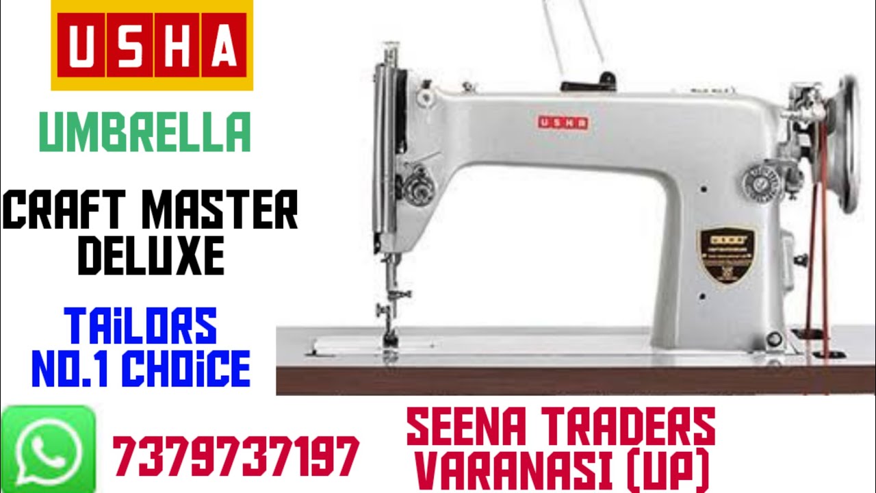 Usha umbrella square model silver colour (craft master delux)