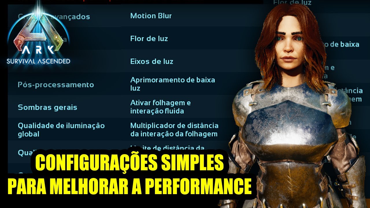 CONFIGURAÇÃO SIMPLES PARA MELHORAR A PERFORMANCE DO ARK ASCENDED NO PC E NOS CONSOLES