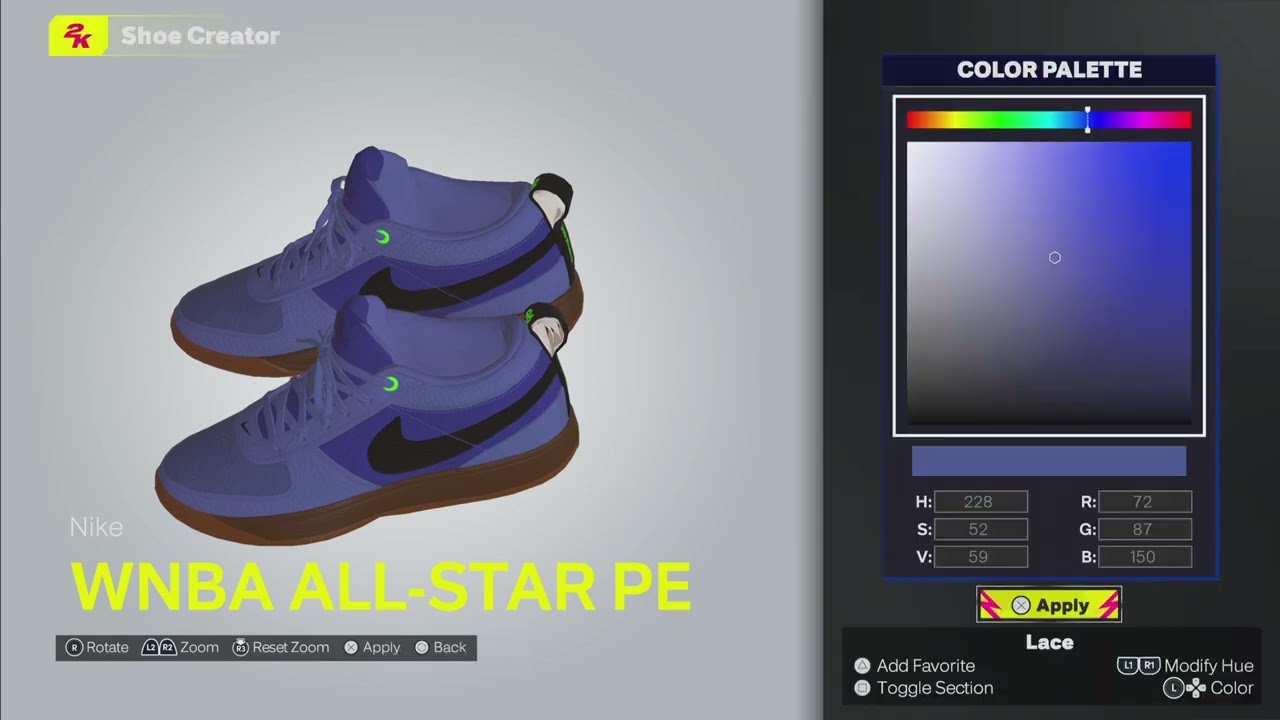 Nike Booker 1 WNBA All-Star PE | NBA 2K25 Shoe Creator (How To Make Tutorial)