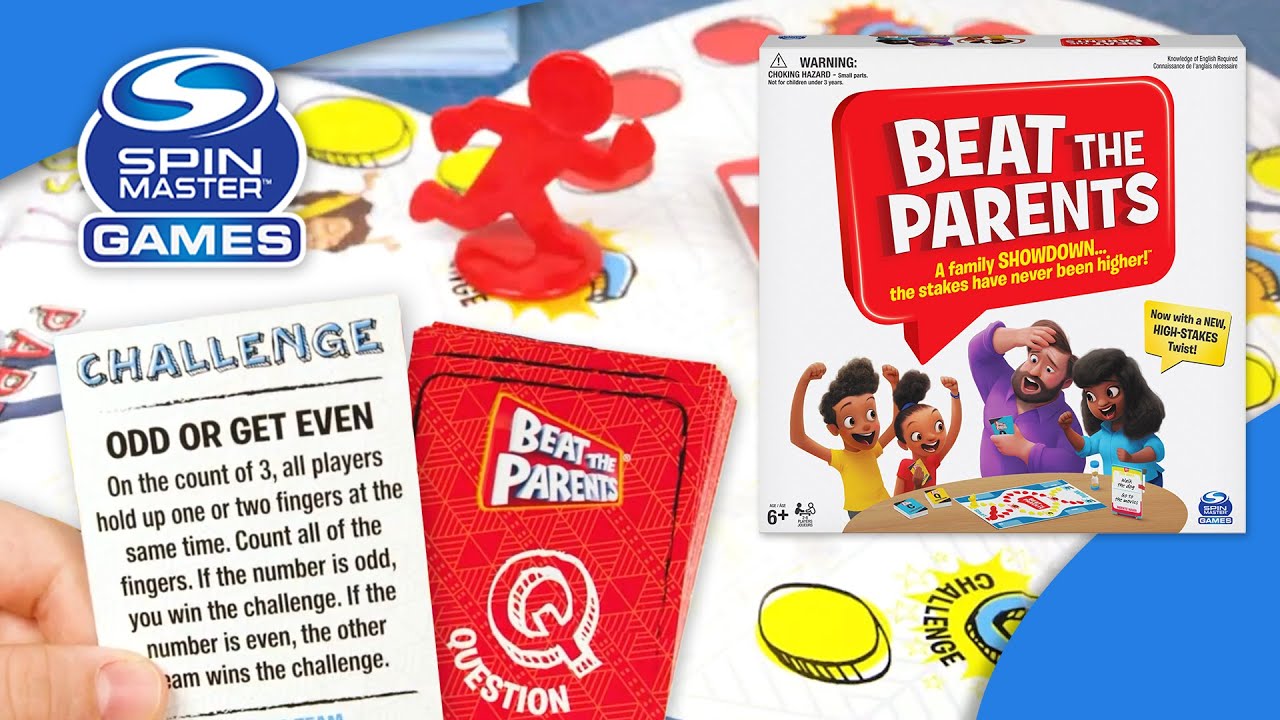 Beat the Parents by Spin Master Games! | Games For Kids
