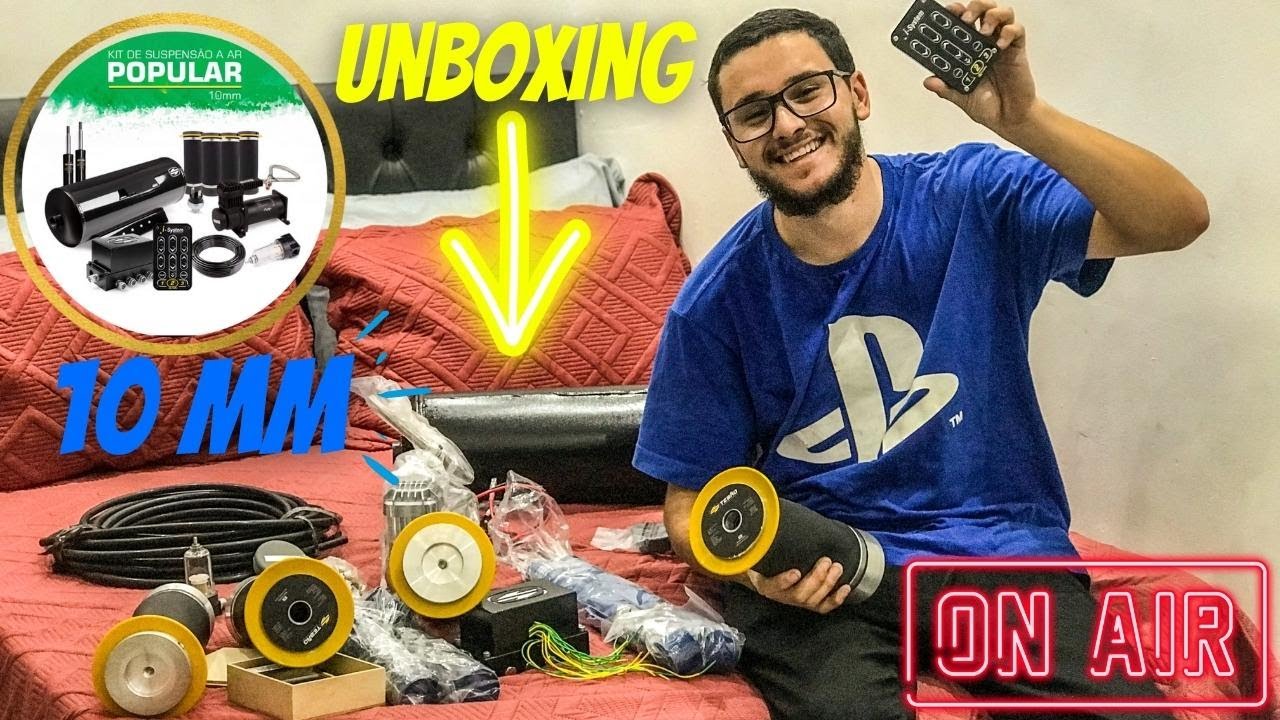 KIT SUSPENSÃO A AR DA TEBÃO SUSPENSÕES #unboxing
