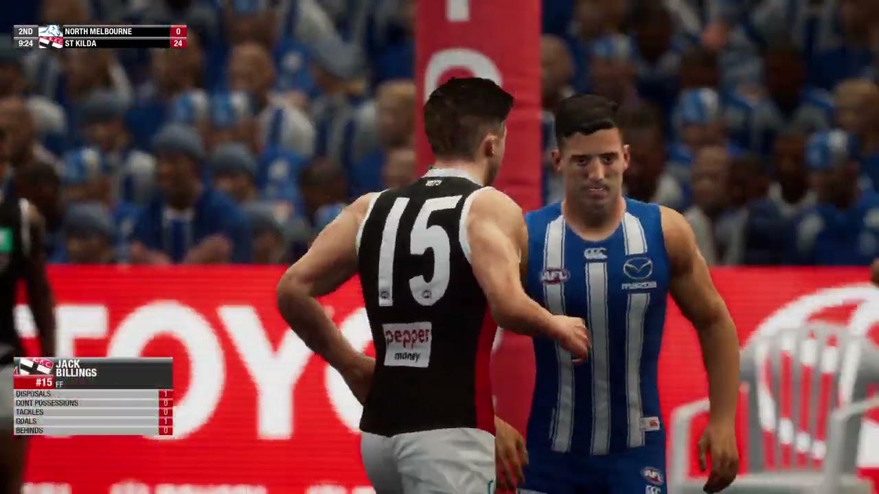 BUKU GARMUS THE GOAT! AFL Evolution 2 Career Mode Round 1 (with commentary)