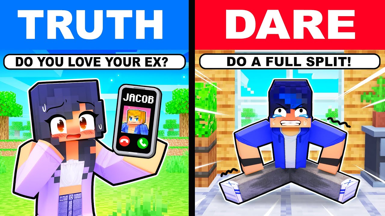 Minecraft but EXTREME TRUTH OR DARE...