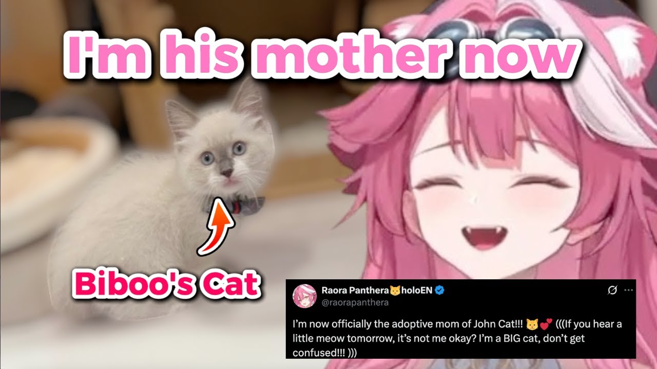 Raora Officially Adopts Biboo's Cat While She's Away!