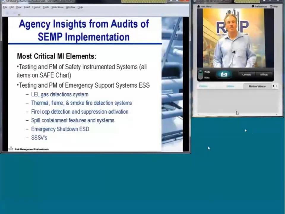 Practical SEMS Mechanical Integrity (MI) Program Implementation