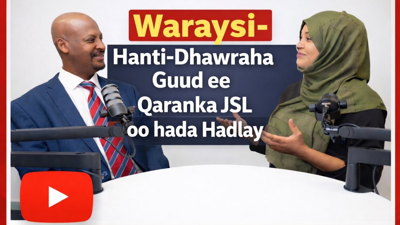 Hanti-Dhawraha Guud ee Qaranka JSL oo hada Hadlay.