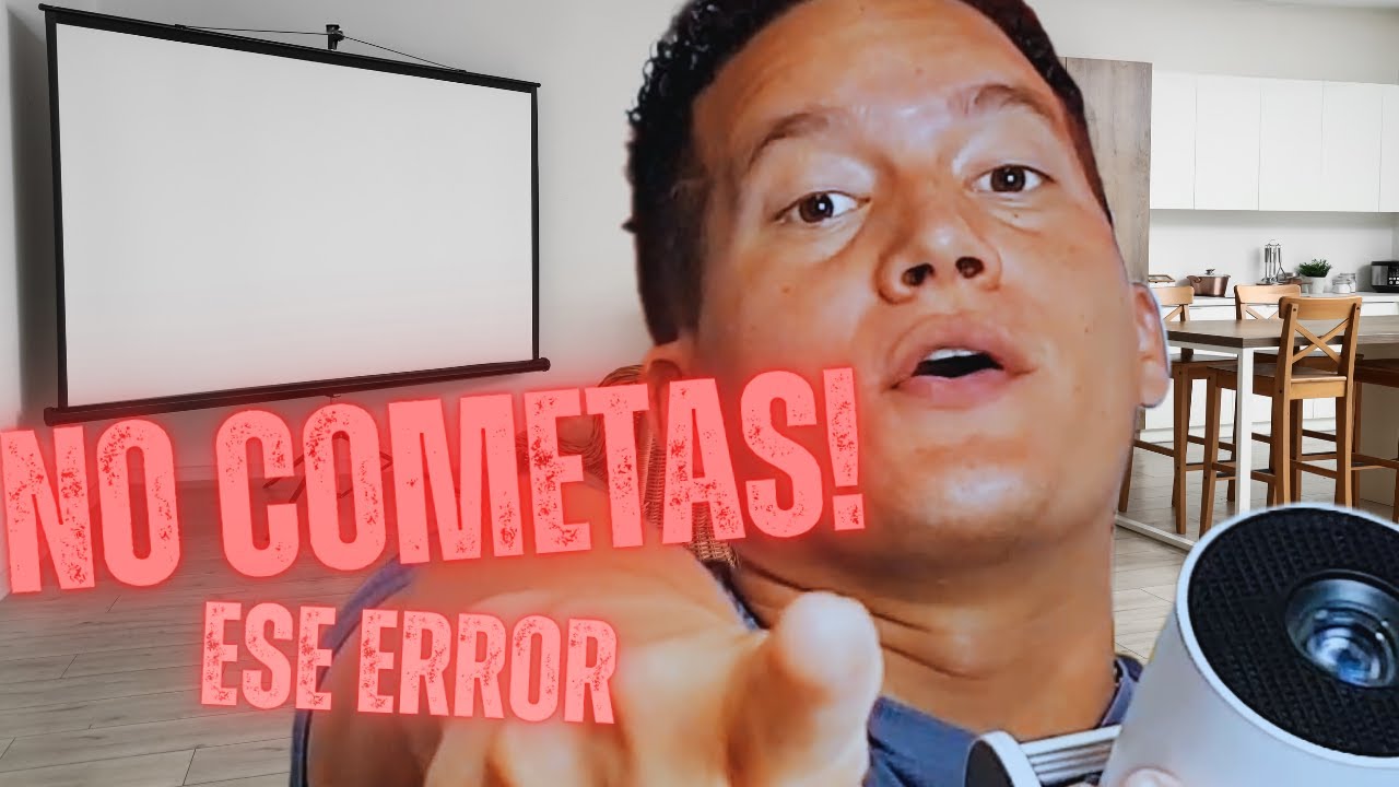 🚫 3 RAZONES para NO COMPRAR PANTALLA de PROYECTOR 💸 | La ALTERNATIVA ECON&Oacute;MICA que NADIE te CUENTA