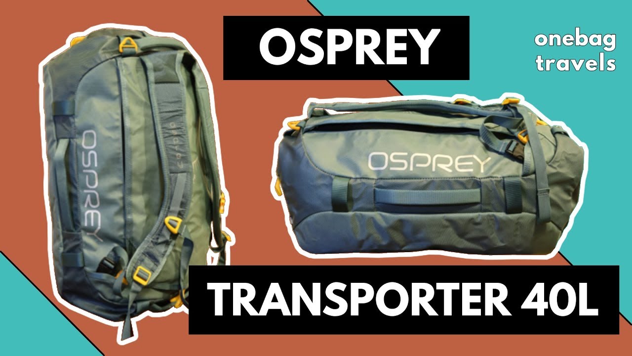Osprey Transporter 40 Duffel Bag Review