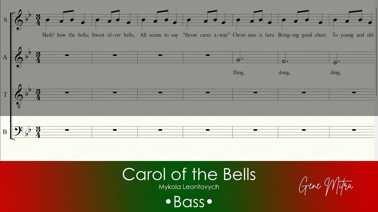 Carol of the Bells  • Bass Guide