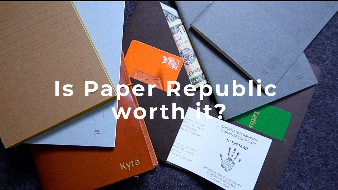 Paper Republic Journal Unboxing – Is $132 Worth It? (Pocket Grand Voyageur Review)