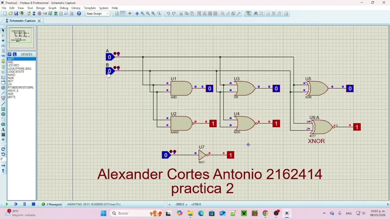 Laboratorio de electronica digital - practica2