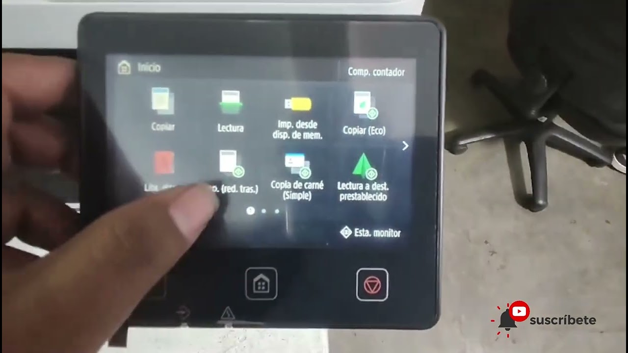 CONFIGURACIÓN EN CANON PARA SACAR COPIAS A TAMAÑO CREDENCIAL