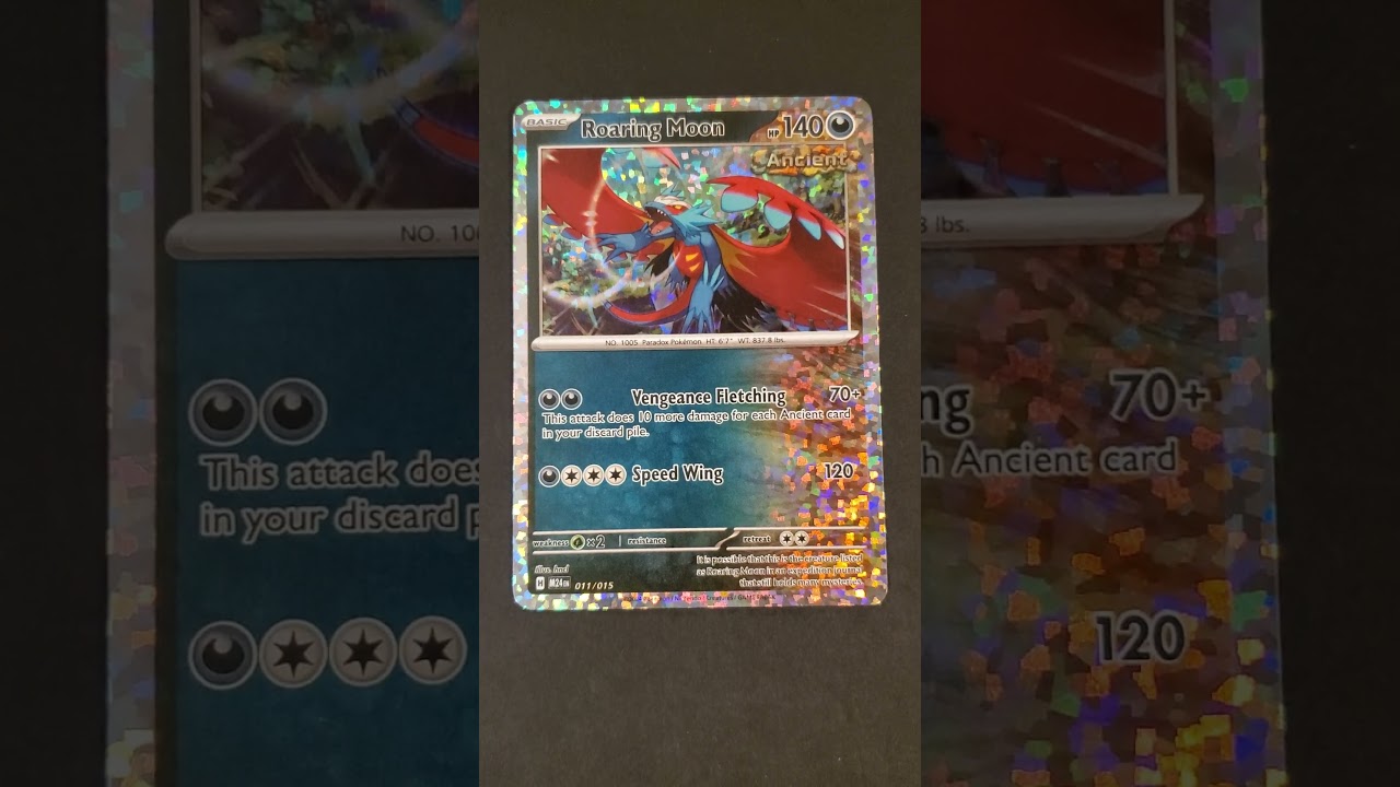 Roaring Moon McDonald's Promo Card 