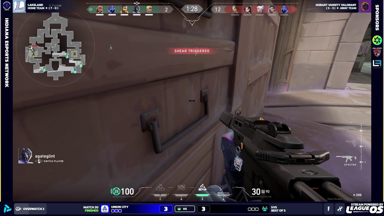 Lakeland vs Hobart (DOUBLE HEADER) (SSBU then Valorant)