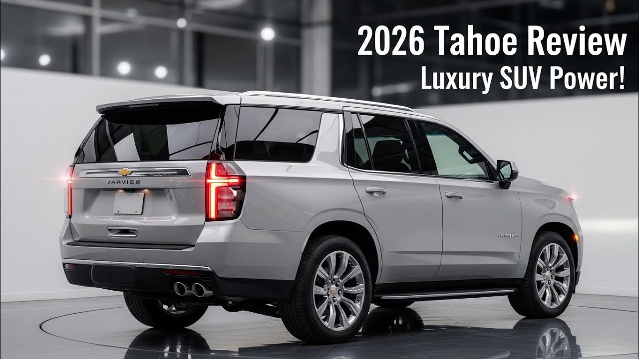 "Chevrolet Tahoe 2026: Семейный SUV с Мощным Двигателем и Современными Технологиями"
