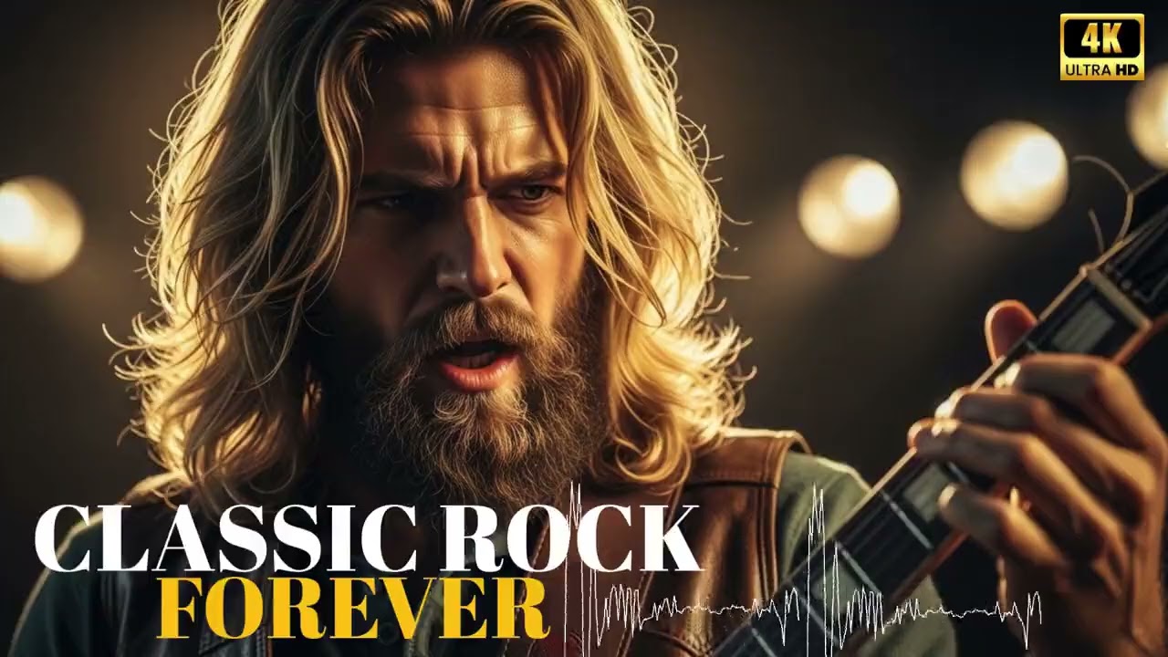 Top 10 Classic Rock Songs of the 70s 🎸 Greatest Rock Hits Remastered in HD Audio