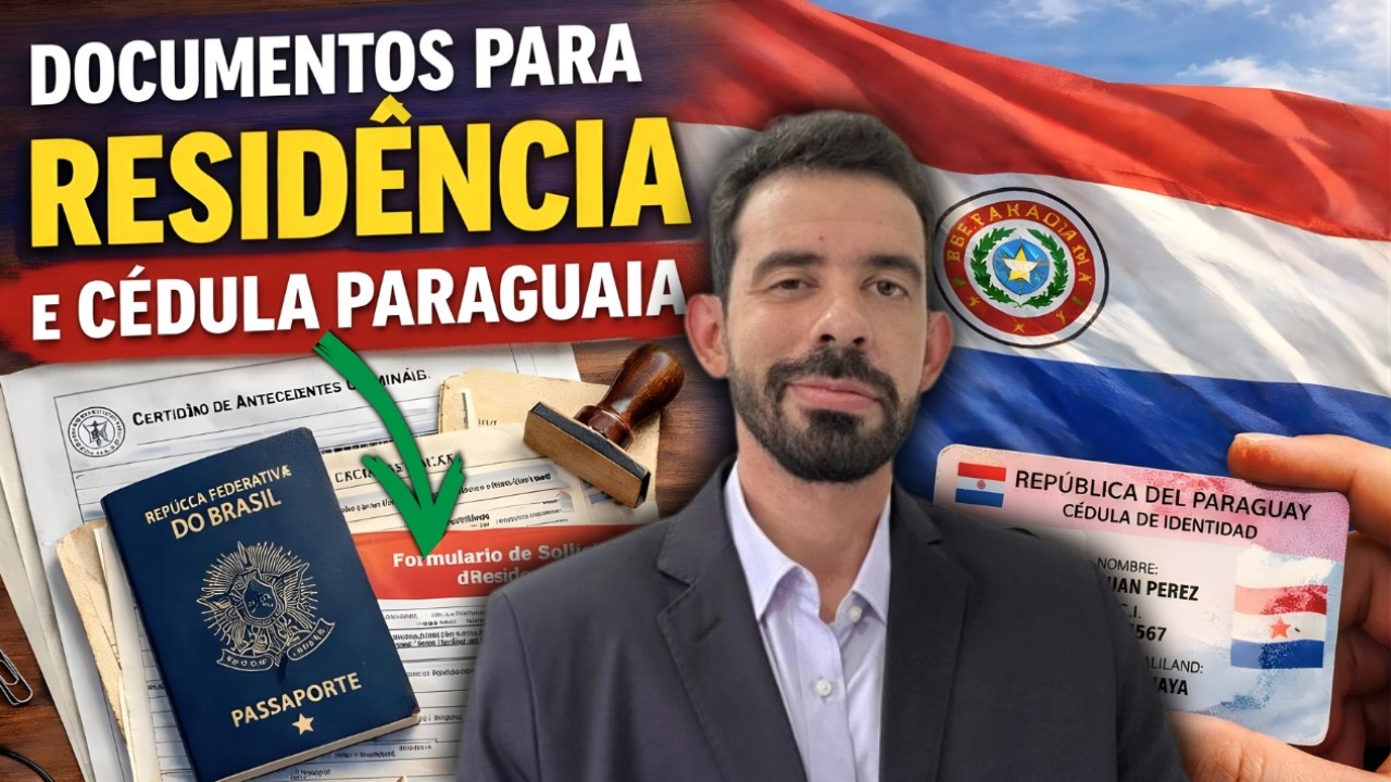 COMO FAZER SUA MIGRAÇÃO PARA O PARAGUAI? RESIDÊNCIA E CÉDULA: PASSO A PASSO COMPLETO!