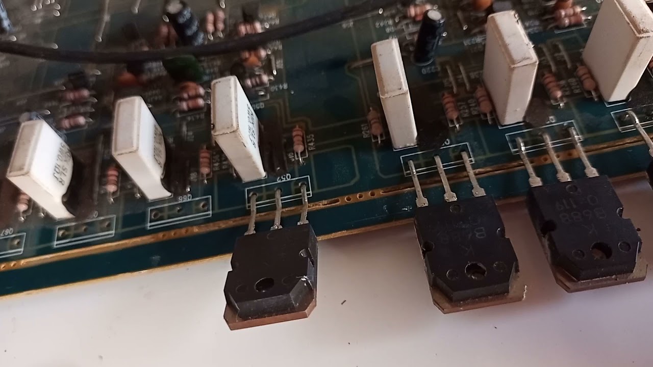 substituto do transistor (C5198) e (A1941)