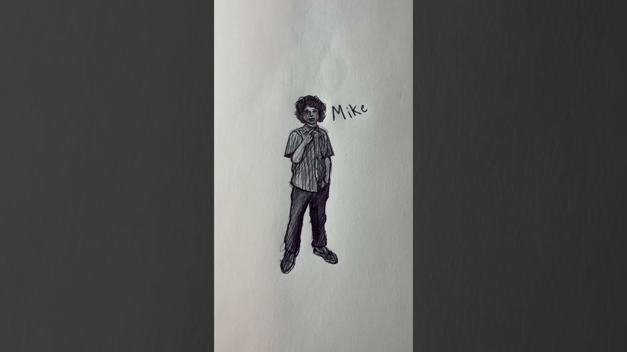 Drawing Stranger Things Characters part -3 