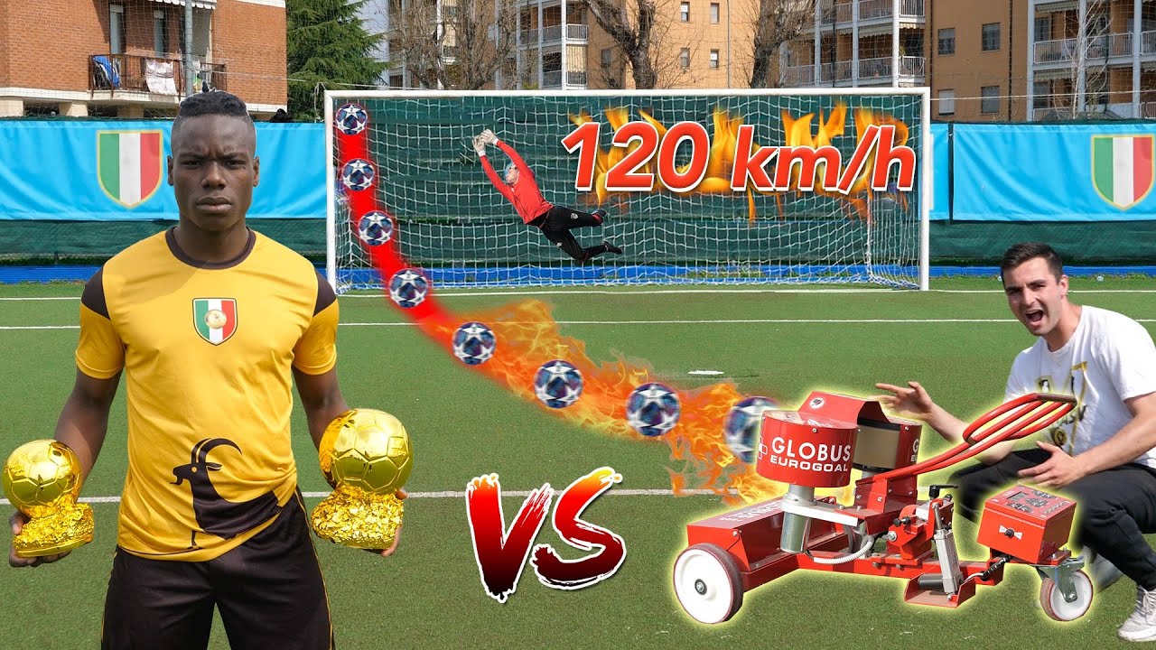 SPARAPALLONI vs PALLONE D'ORO 2.0 - *120KM/H* DI POTENZA!!