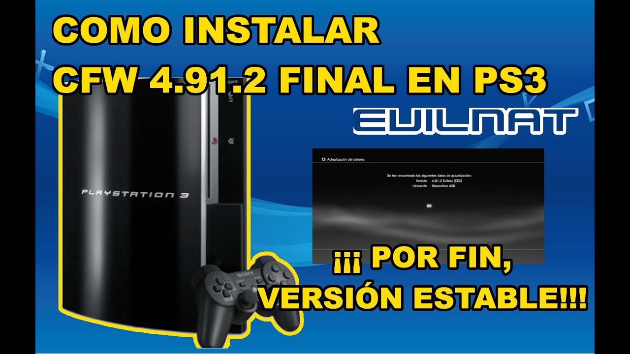 🛠️🎮 Como Instalar CUSTOM FIRMWARE 4.92.2 FINAL en PS3 🛠️🎮