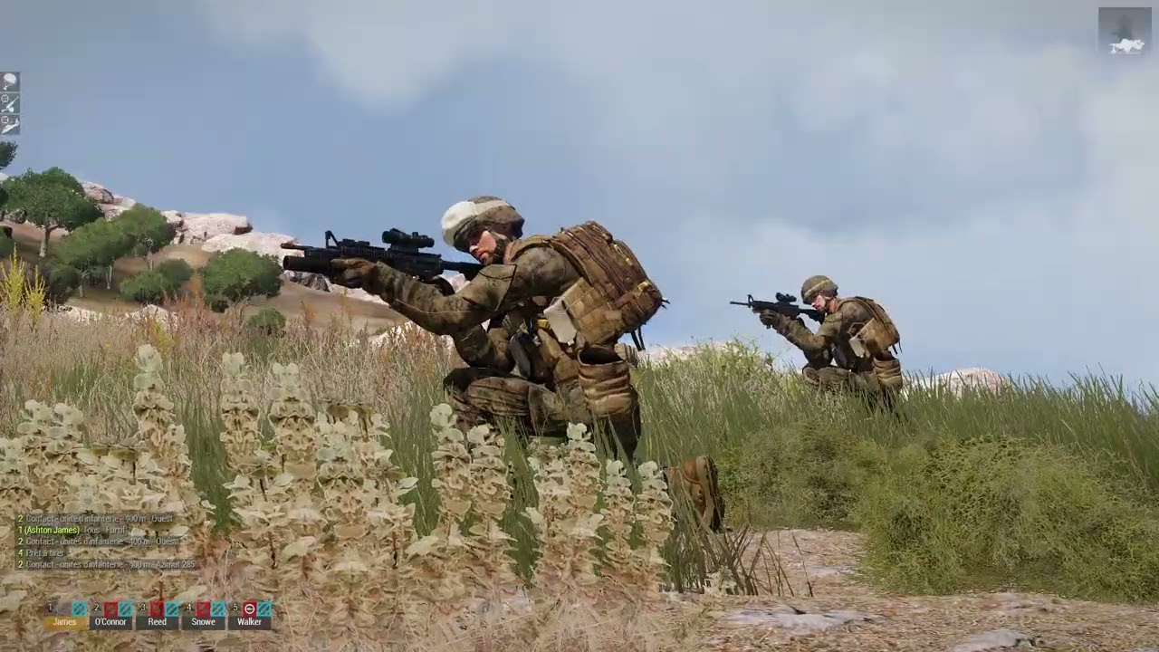 Arma 3 footage Dynamic Recon Ops (Malden2035)