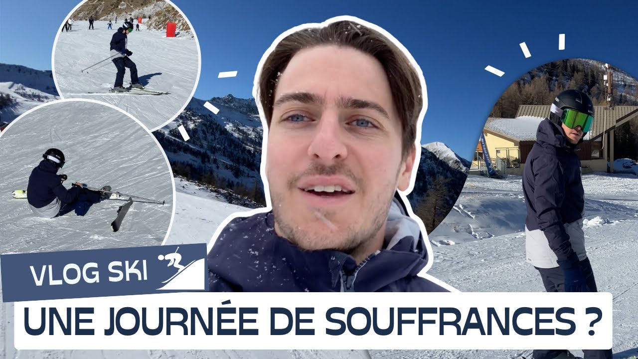 Vlog Isola 2000 : Ma 1ère fois en SKI c'est catastrophique ???