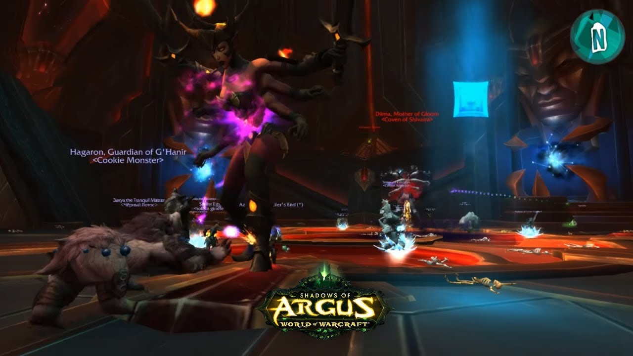Antorus the Burning Throne - Hope's End patch 7.3.2 Part 2 Varimathras, The Coven of Shivarra