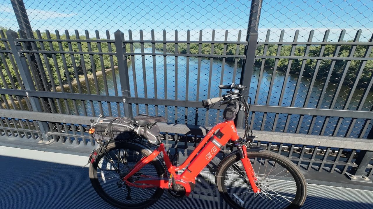 E-bike 17 mile commute from work
