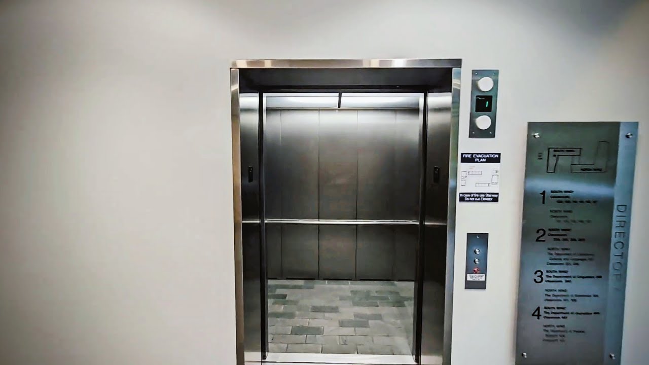 Otis Series 2/4 Traction Elevator #1 in Susan V. Herbst Hall @ University of Connecticut, Storrs CT