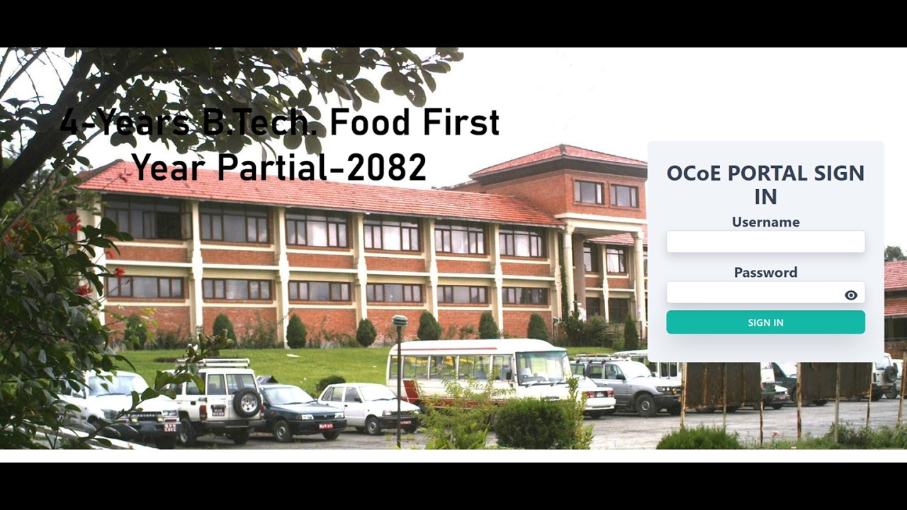 Result Published: 4-Years B.Tech. Food First Year Partial-2082