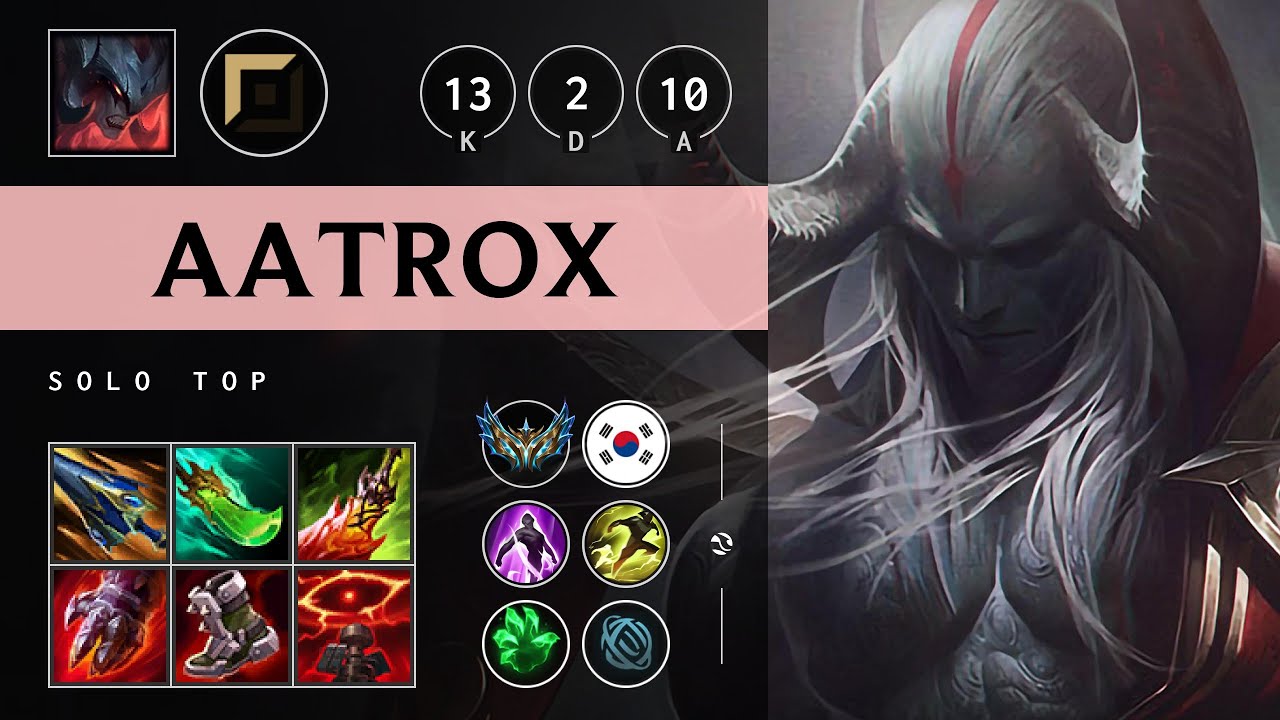 Aatrox Top vs Ambessa - KR Challenger Patch 25.19